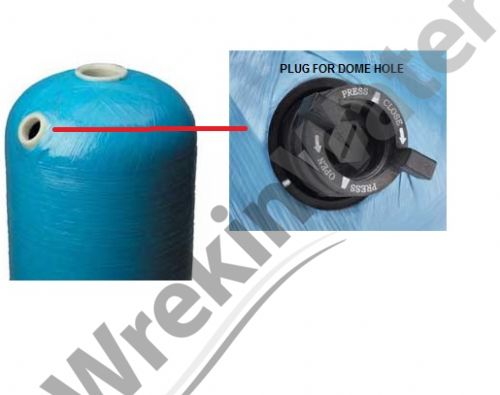 PWG Composite vessels with Dome Hole and Plug 