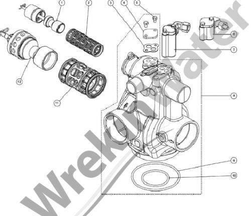 24205 Fleck 2900 and 2910 Lower Seals and Spacer Kit