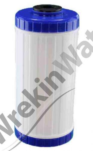 HF10BB-PP High Flow Fillter Housing with BB Refillable 10in x 4.5in cartridge with Polyphosphate, PP10BB